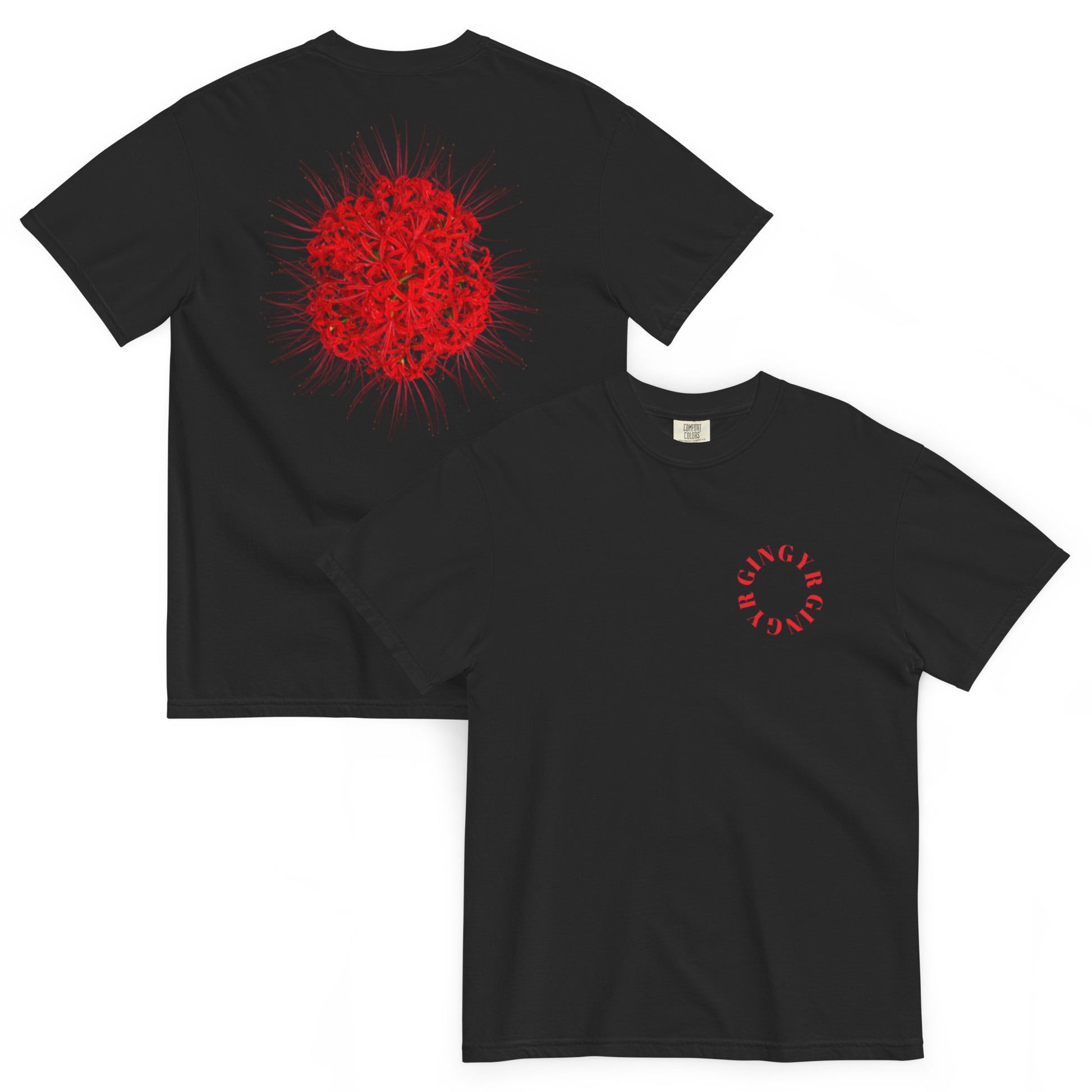 spider lily shirt Unisex garment-dyed heavyweight "Spider Lily" t-shirt – GINGYR